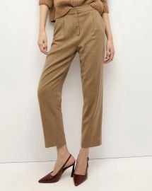 Netta Pant in Heather Russet at Veronica Beard